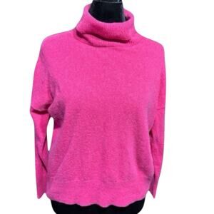 4. VICI | Pink Turtle Neck Wool Sweater Size Medium